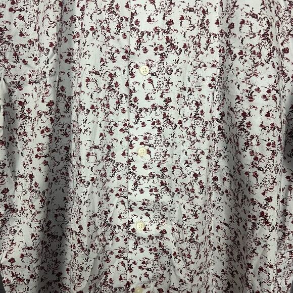 French Crown Men's Pattern Button Down Shirt - Picture 2 of 10